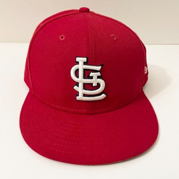 St Louis Cardinals Hat Men Size 7 1/2 New Era Official On Field Cap MLB - Picture 15 of 15